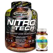 HealthKart Multivit Gold & MuscleTech NitroTech Performance Series Combo