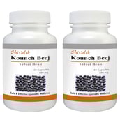 Shivalik Herbals Kounch Beej Velvet Bean,  120 capsules 