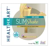 HealthKart SlimShake No Added Sugar, 1 kg Kesar Pista Badam(Highlight)