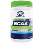 PVL 100% Pure BCAA,  0.69 lb  63 Servings  Blue Raspberry 