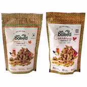 Get Baked Crunch Rocks Combo of 2,  Maple & Cranberry  0.1 kg 