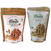 Get Baked Crunch Rocks Combo of 2,  Chocolate & Tangy Masala  0.1 kg 