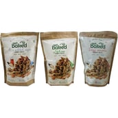 Get Baked Crunch Rocks Combo of 3,  No Added Sugar Tangy Masala & Pudina  0.150 kg 