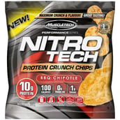 MuscleTech Nitrotech protein Crunch Chips, 25 g BBQ Chipotle