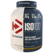 Dymatize ISO100 Whey Protein Isolate,  5 lb  Smooth Banana 