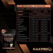 3 - Nakpro Calcium Caseinate Protein,  2.2 lb  Banana (Pack of 2) 