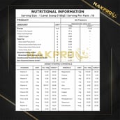 3 - Nakpro Gold Mass Gainer,  2.2 lb  Cookies & Cream 