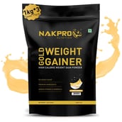 1 - Nakpro Gold Weight Gainer,  2.2 lb  Banana (Pack of 3) 