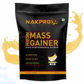1 - Nakpro Perform Mass Gainer, 2.2 lb Banana