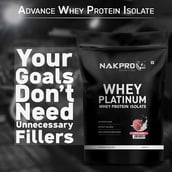 6 - Nakpro Whey Platinum Whey Protein Isolate,  4.4 lb  Lychee 