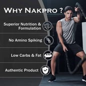 5 - Nakpro Whey Platinum Whey Protein Isolate, 4.4 lb Cookies & Cream