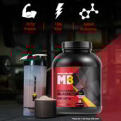 14 - MuscleBlaze Super Gainer Black,  4.4 lb  Chocolate 