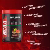 5 - Big Flex Essential BCAA Hyperboost,  0.88 lb  40 Servings  Pink Guava 