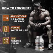 7 - Big Flex King Mammoth Mass Gainer,  6.6 lb  Chocolate Cookies 