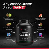 3 - Athlab Unreal Gains, 6.6 lb Dutch Chocolate