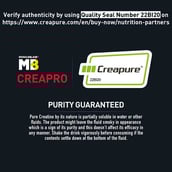 7 - MuscleBlaze CreaPRO Creatine with Creapure Powder,  Fruit Punch  0.55 lb 