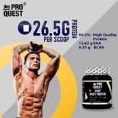3 - Proquest Raw Whey Protein,  2.2 lb  Unflavoured 