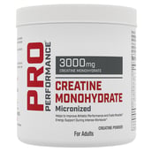 2 - GNC Pro Performance Creatine Monohydrate, Unflavoured (Pack of 2) 0.55 lb