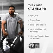 3 - Kaged Muscle Clean Burn Powder,  0.44 lb  Orange Mango 