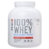 1 - PhD 100% Whey Protein,  4.4 lb  Strawberry Delight 