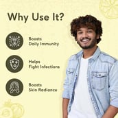 3 - HealthKart HK Vitals Natural Vitamin C 1300mg Amla Effervescent,  60 tablet(s)  Masala Lemon 