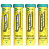 1 - HealthKart HK Vitals Natural Vitamin C 1300mg Amla Effervescent,  60 tablet(s)  Masala Lemon 