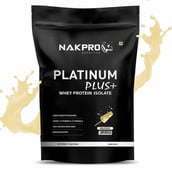 1 - Nakpro Platinum Plus+ Whey Protein Isolate,  2.2 lb  Malai Kulfi 