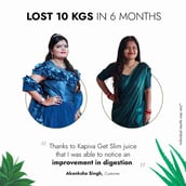 7 - Kapiva Get Slim Juice (Supports Weight Management),  Unflavoured  1 L 