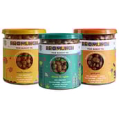 1 - Promunch Roasted Soya Snack,  Cheese & Onion + Peri-Peri + Noodles Masala Combo  150 g 