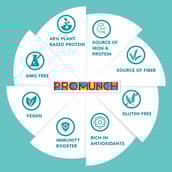 4 - Promunch Roasted Soya Snack,  Tangy Pudina(Jain Snack), Noodle Masala Combo  150 g 