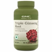 1 - GNC Triple Ginseng Root,  90 capsules 