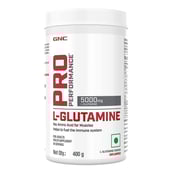 1 - GNC L-Glutamine Powder,  0.88 lb  Unflavoured (Amino Acid for Muscles) 