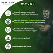 7 - HealthXP Plant Protein + Superfood,  2.2 lb  Mango 