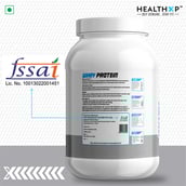 3 - HealthXP 100% Whey Protein, 2.2 lb Cookies & Cream