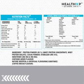 2 - HealthXP 100% Whey Protein,  2.2 lb  Cafe Mocha 