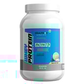 1 - HealthXP 100% Whey Protein, 2.2 lb Vanilla Cup Cake