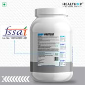 3 - HealthXP 100% Whey Protein,  2.2 lb  Chocolate Truffle 