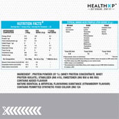 2 - HealthXP 100% Whey Protein,  2.2 lb  Strawberry Cream 