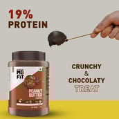 3 - MuscleBlaze Chocolate Peanut Butter,  1 kg  Crunchy 