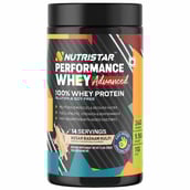 1 - Nutristar Performance Whey Advanced 100% Whey Protein,  1.1 lb  Kesar Badaam Kulfi 