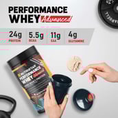 3 - Nutristar Performance Whey Advanced 100% Whey Protein, 1.1 lb Chocolate Malt