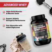 2 - Nutristar Performance Whey Advanced 100% Whey Protein, 2.2 lb Rose Thandai