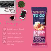 2 - Whey To Go Energy Bar,  6 bar(s)  Berry Blast White Chocolate 