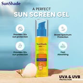 3 - Leeford Sunshade Ultra Block Sunscreen Gel,  50 ml  with SPF 30 UVA+UVB Protection 