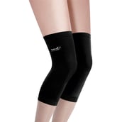 1 - MuscleXP Knee Cap,  Black  Large 