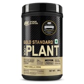 1 - ON (Optimum Nutrition) Gold Standard 100% Plant Protein,  1.51 lb  French Vanilla Creme 