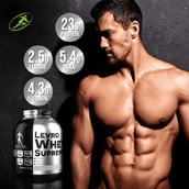3 - Kevin Levrone Levro Whey Supreme,  4.4 lb  Chocolate 