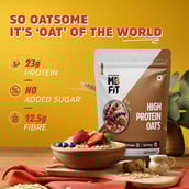 2 - MuscleBlaze High Protein Oats,  1 kg  Unflavoured 