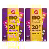 Yogabar Protein Variety Box 720gm (60gm x 12 Bars), 12 bar(s) Chocolate Brownie Cranberry Almond Fudge and Hazlenut