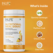 4 - INLIFE Nutritional Meal Shake,  0.5 kg  Mango 